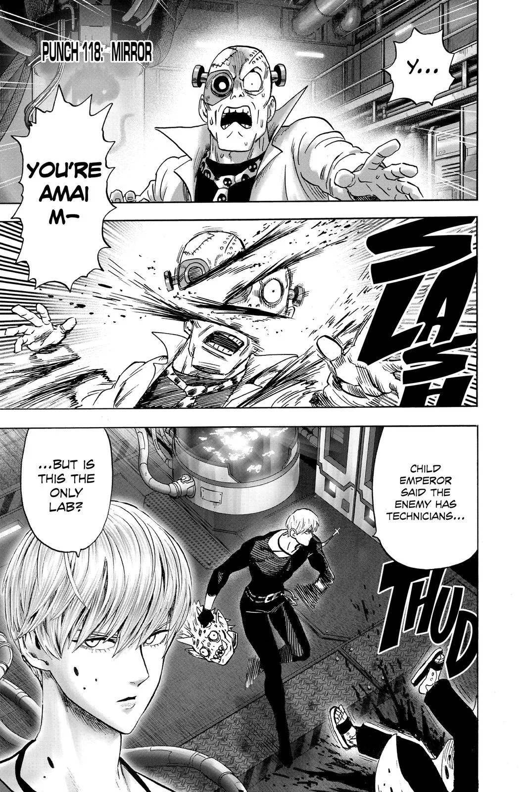 One Punch Man - Chapter 118 (Drive Knight) - Page 1
