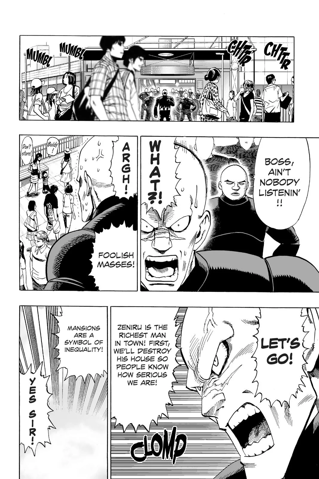 One Punch Man - Chapter 12 (Paradise Group) - Page 4