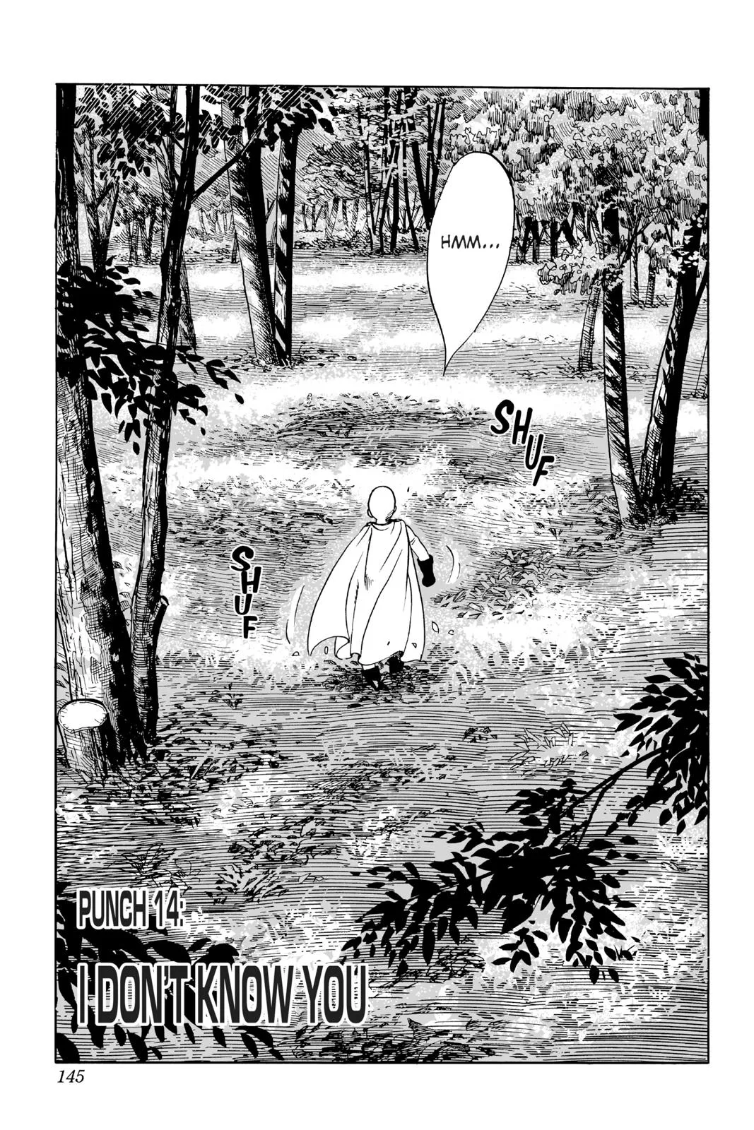 One Punch Man - Chapter 14 (Don T Know You) - Page 1