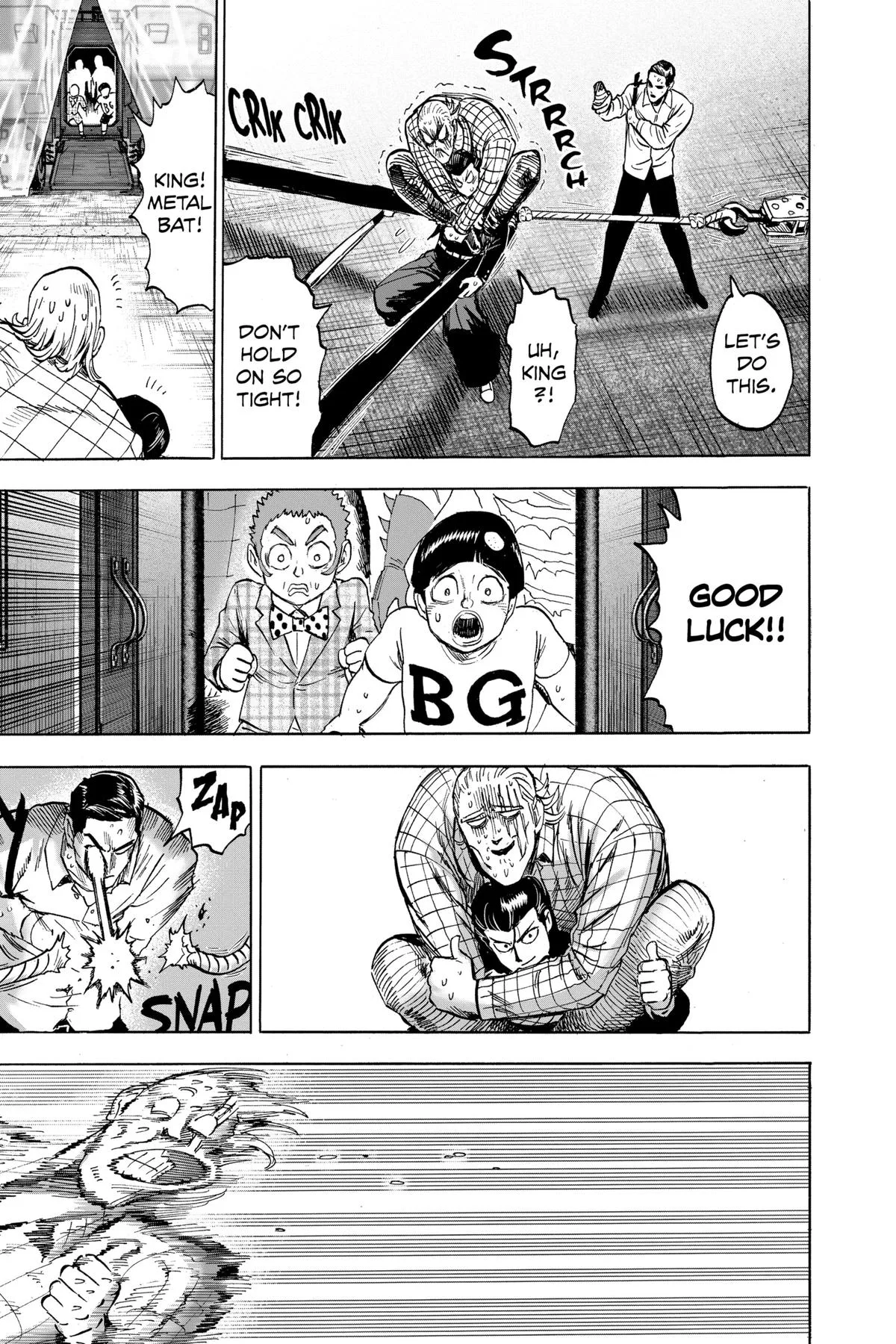 One Punch Man - Chapter 145 (Superalloy Darkshine) - Page 17