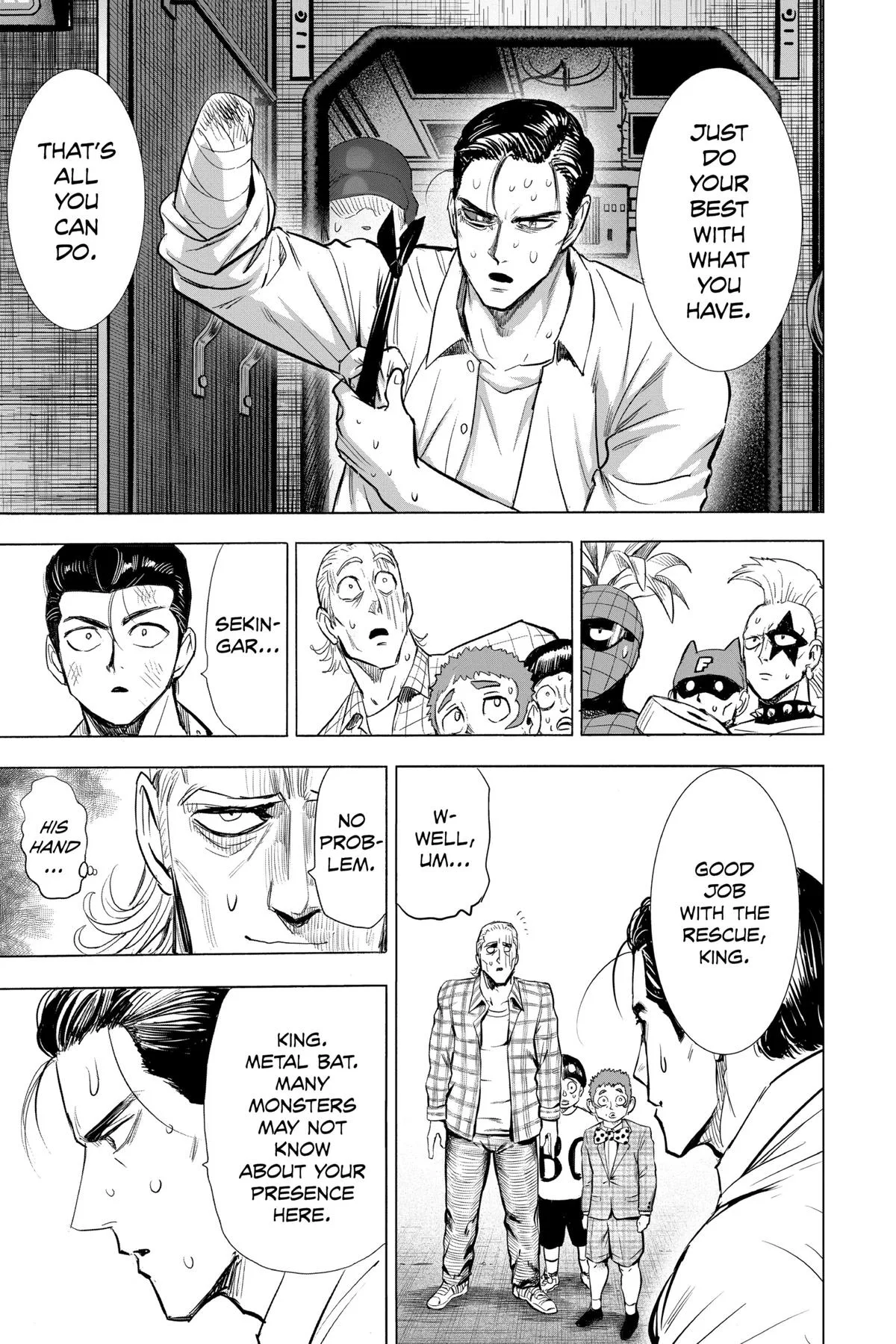 One Punch Man - Chapter 145 (Superalloy Darkshine) - Page 9
