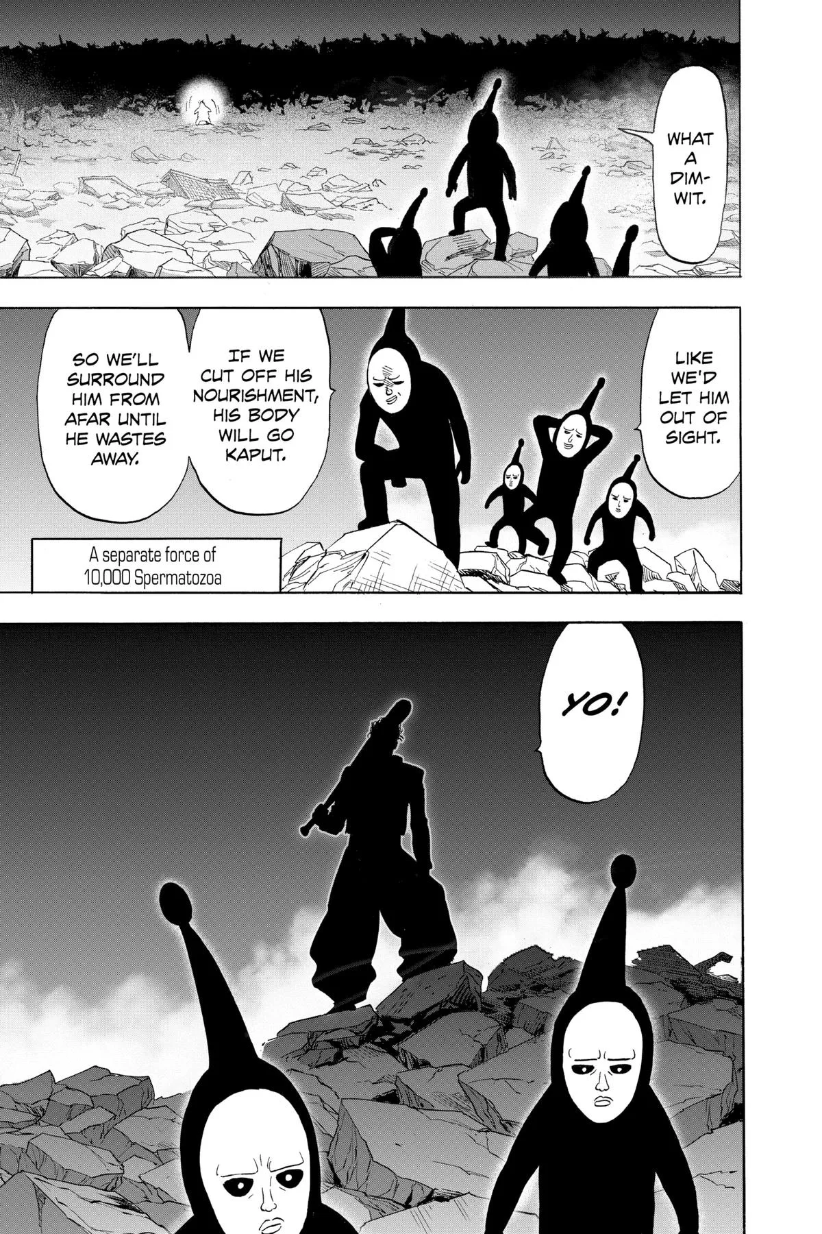 One Punch Man - Chapter 154 (Ultimate Purgatory Hellfire Burst Wave Motion Cannon) - Page 13