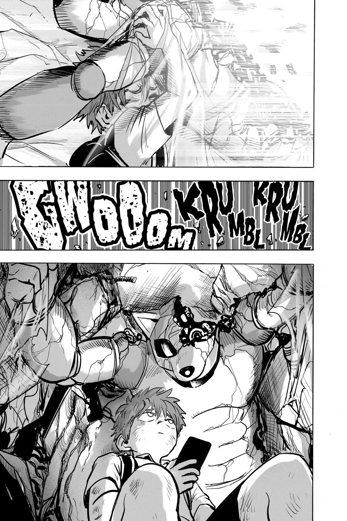 One Punch Man - Chapter 154 (Ultimate Purgatory Hellfire Burst Wave Motion Cannon) - Page 23