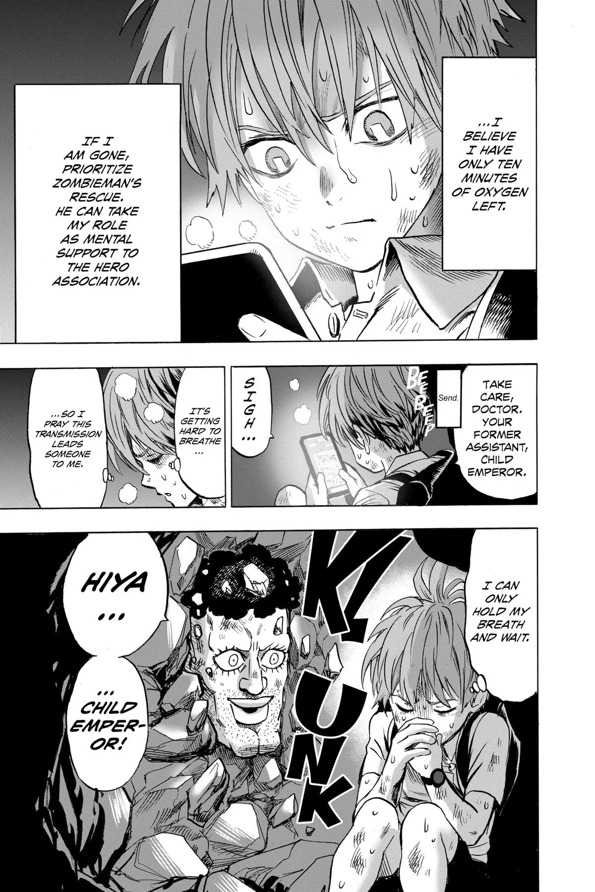 One Punch Man - Chapter 154 (Ultimate Purgatory Hellfire Burst Wave Motion Cannon) - Page 25