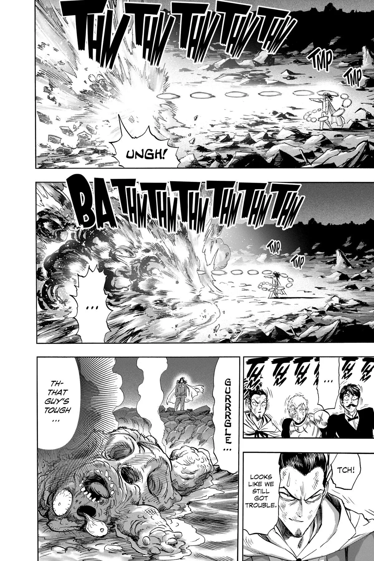 One Punch Man - Chapter 154 (Ultimate Purgatory Hellfire Burst Wave Motion Cannon) - Page 4