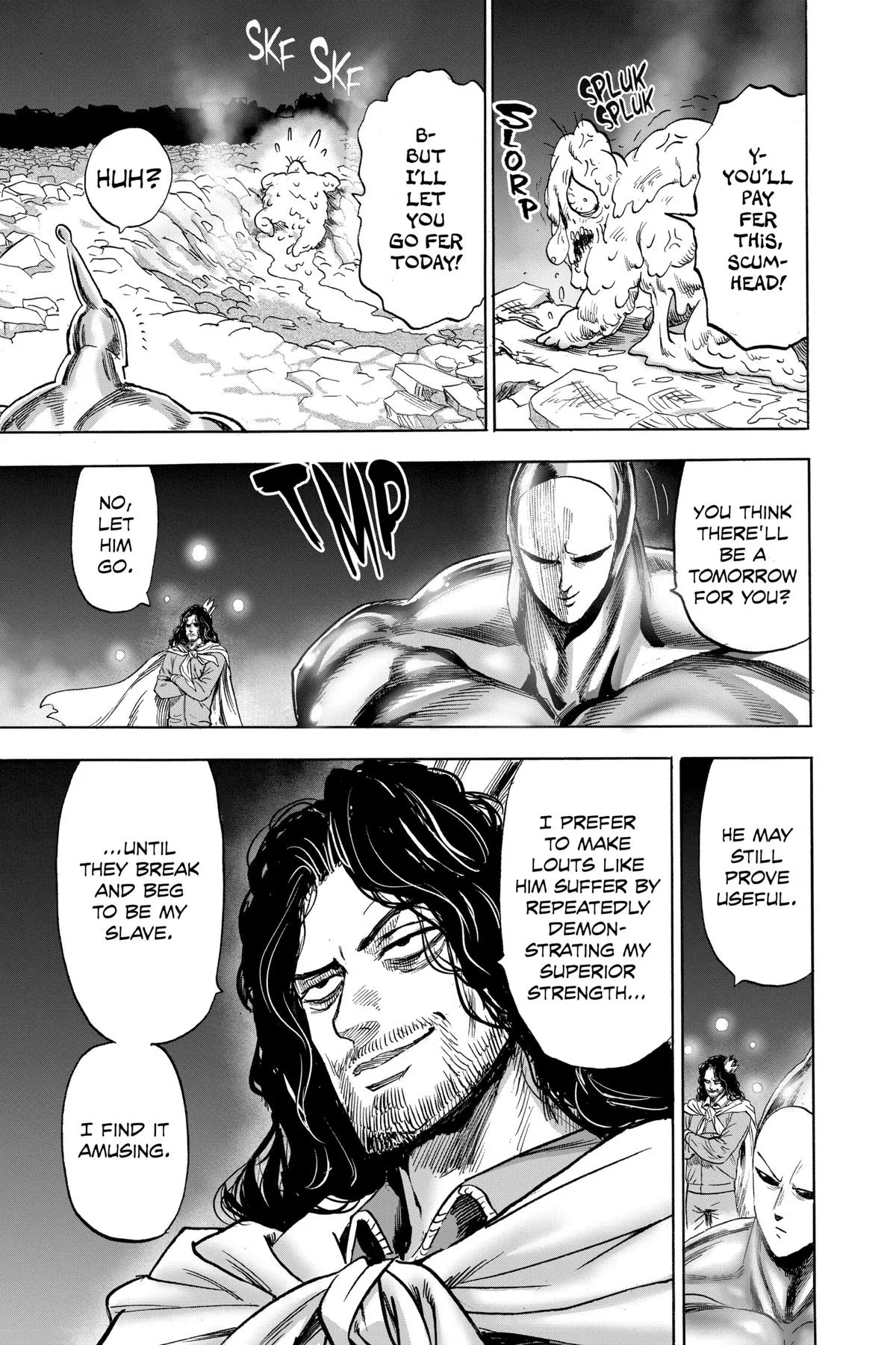 One Punch Man - Chapter 154 (Ultimate Purgatory Hellfire Burst Wave Motion Cannon) - Page 5