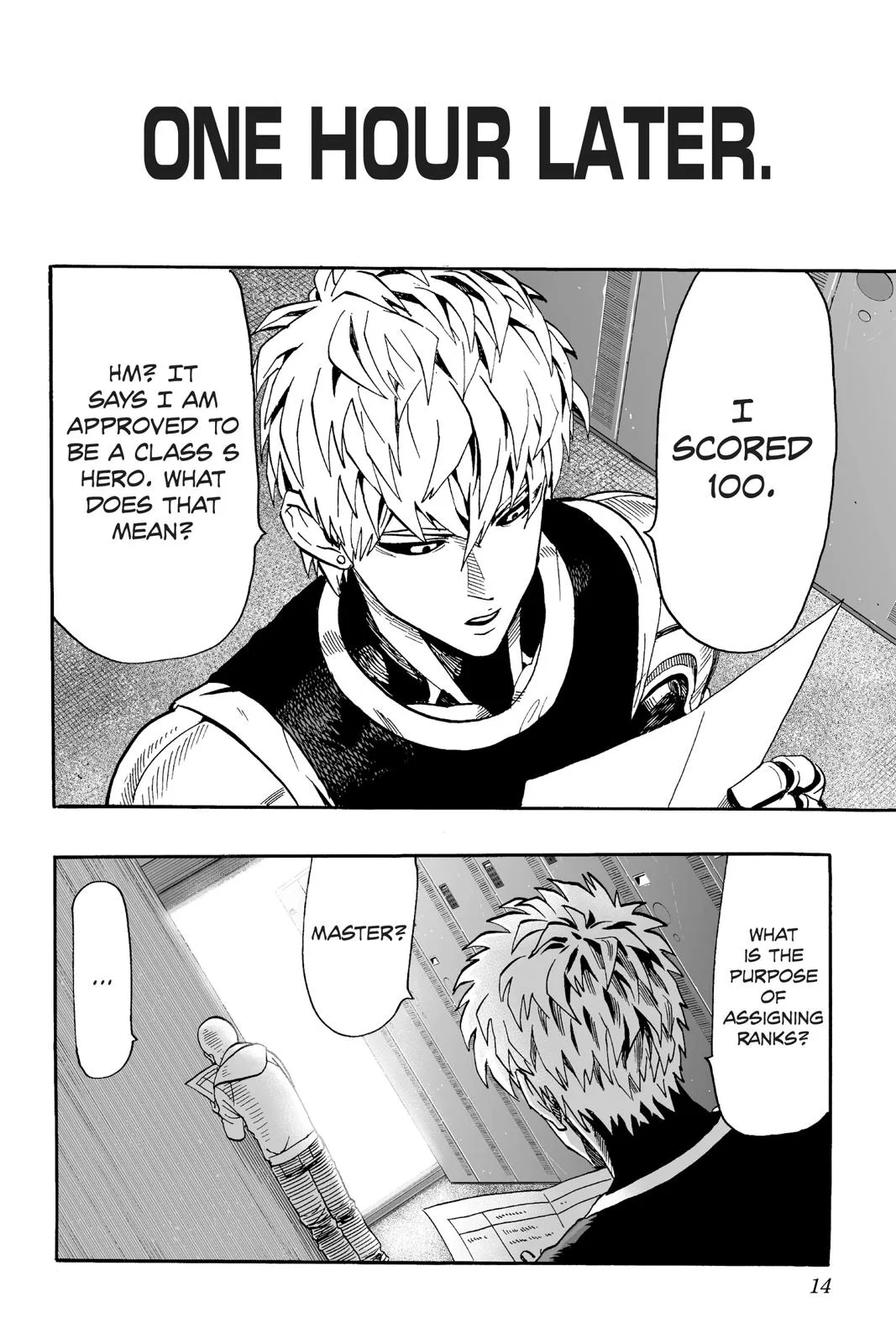 One Punch Man - Chapter 16 (Passed The Exam) - Page 14