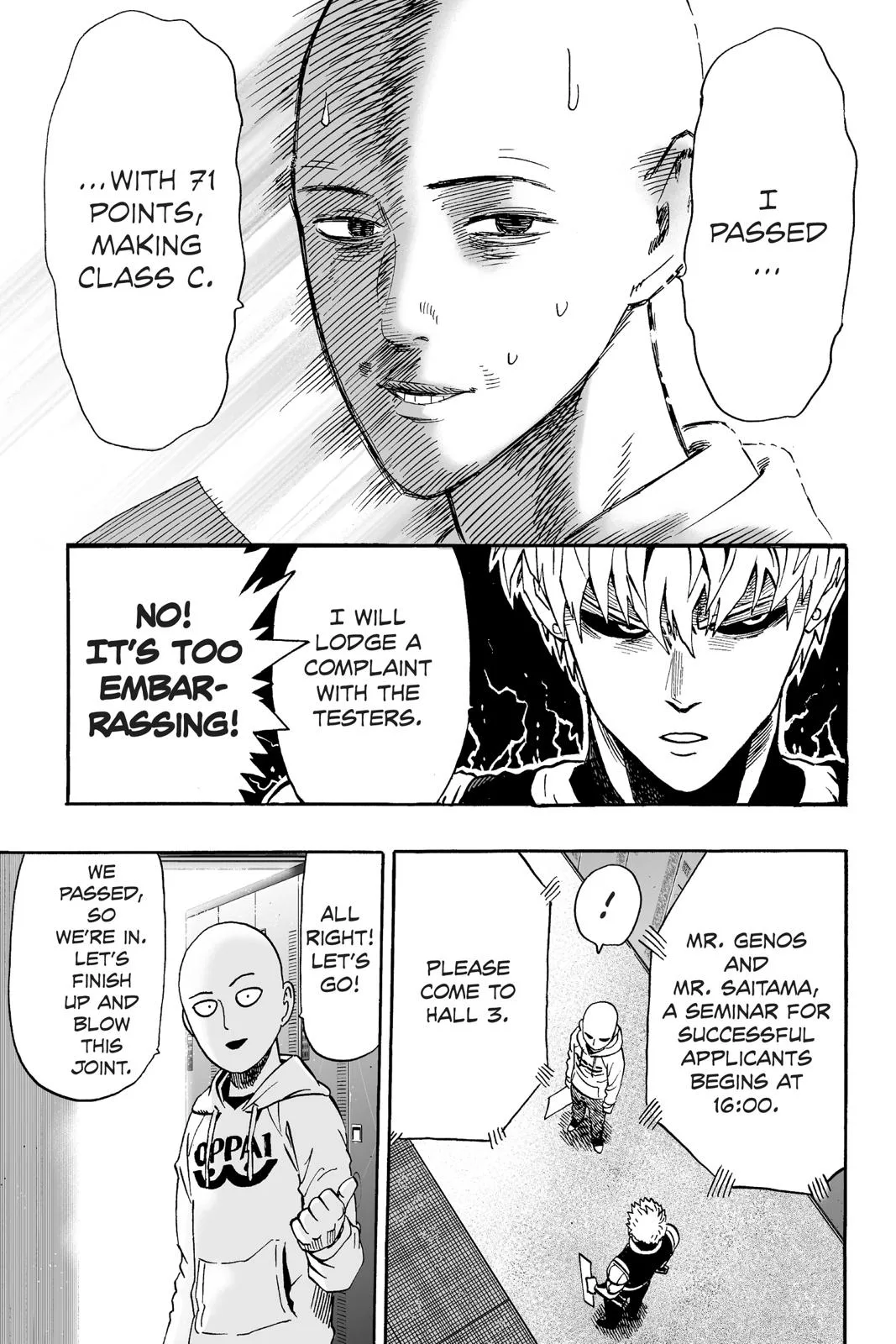 One Punch Man - Chapter 16 (Passed The Exam) - Page 15