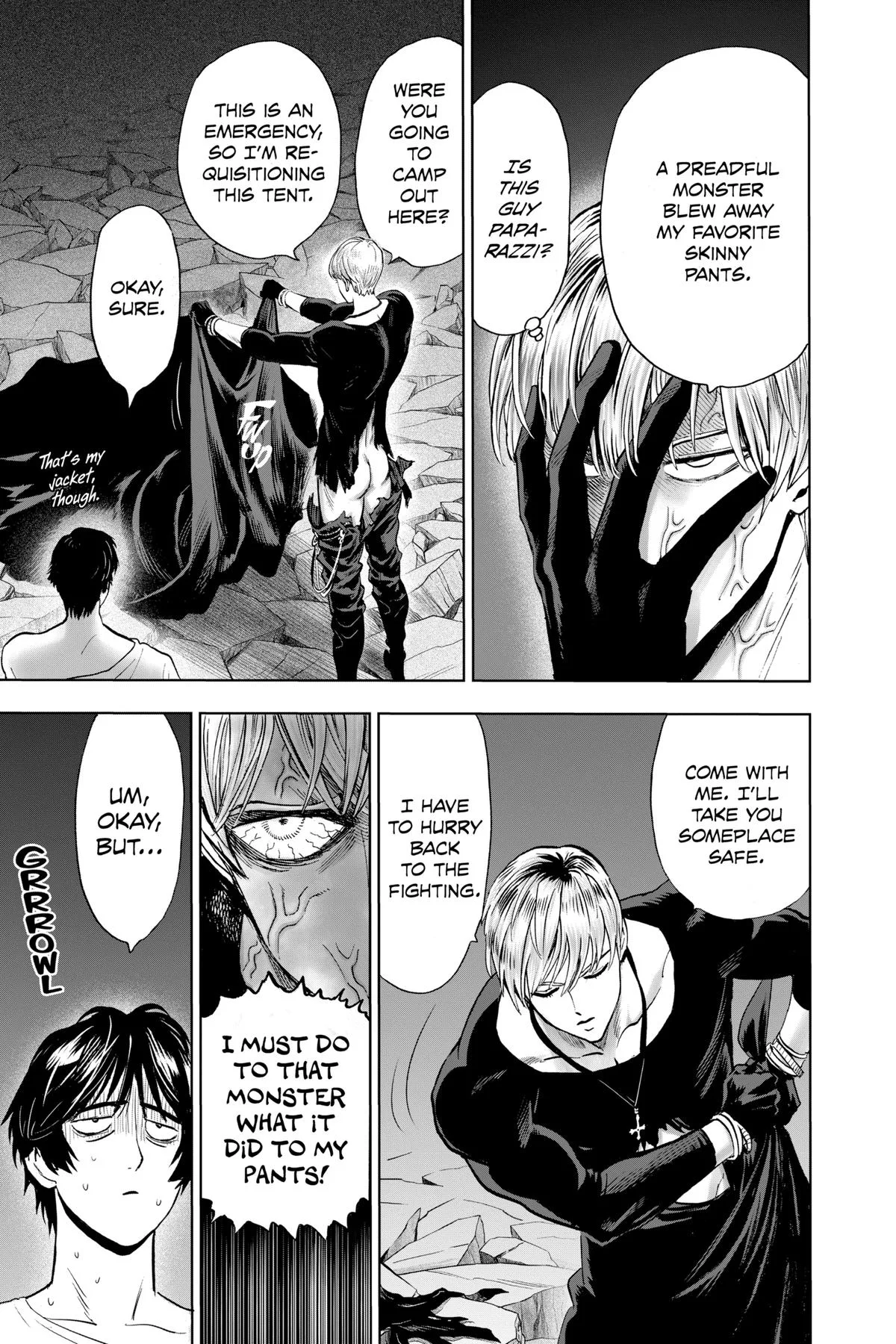 One Punch Man - Chapter 164 (The Abominable Fist That Turned Against God) - Page 3