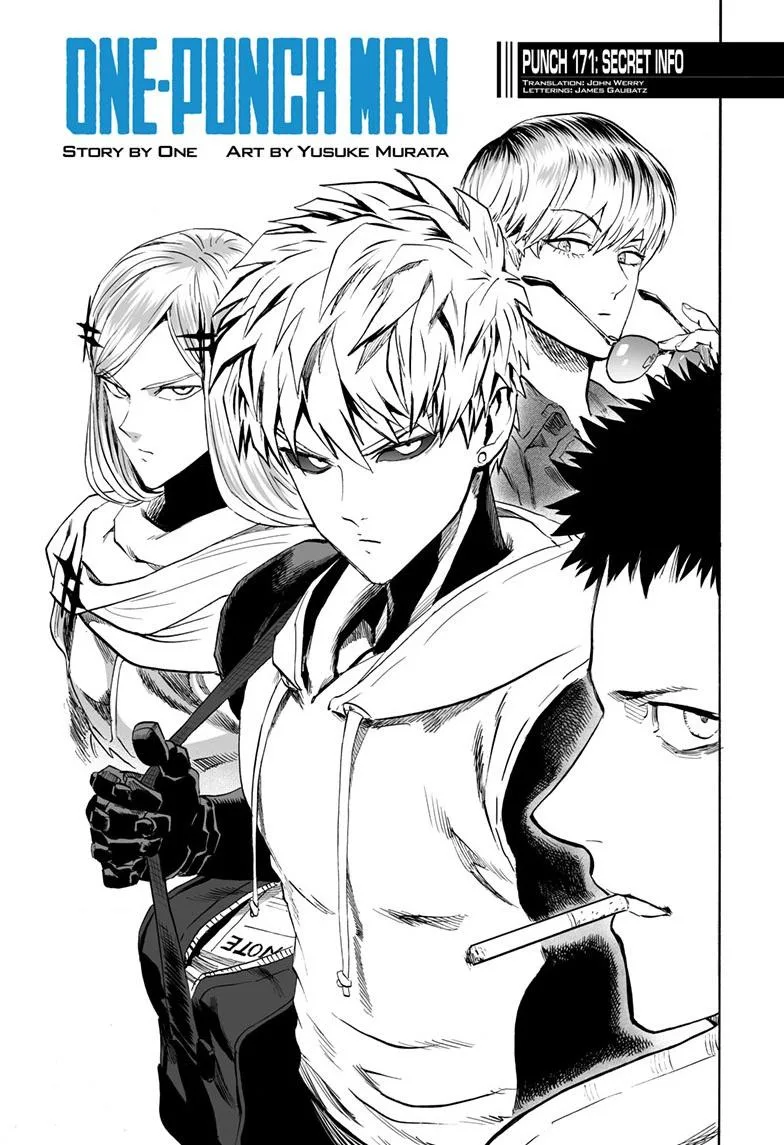 One Punch Man - Chapter 171 (The Last Guy I Wanna Run Into) - Page 1