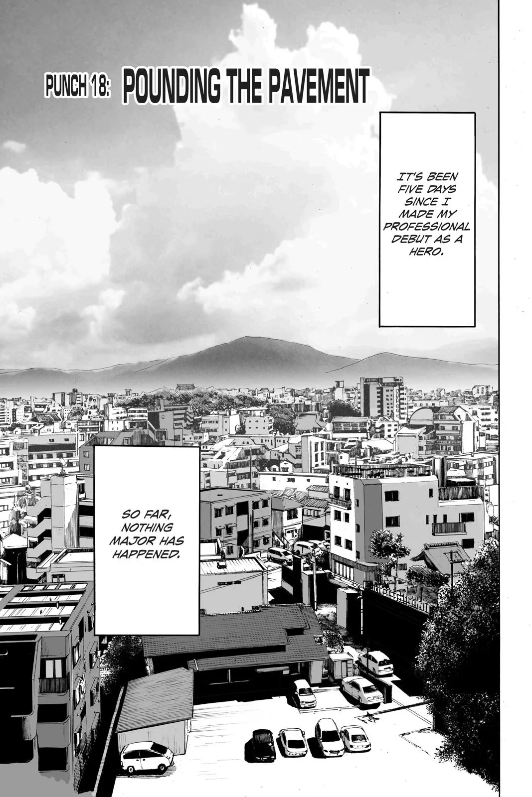 One Punch Man - Chapter 18 (Business Activity) - Page 1