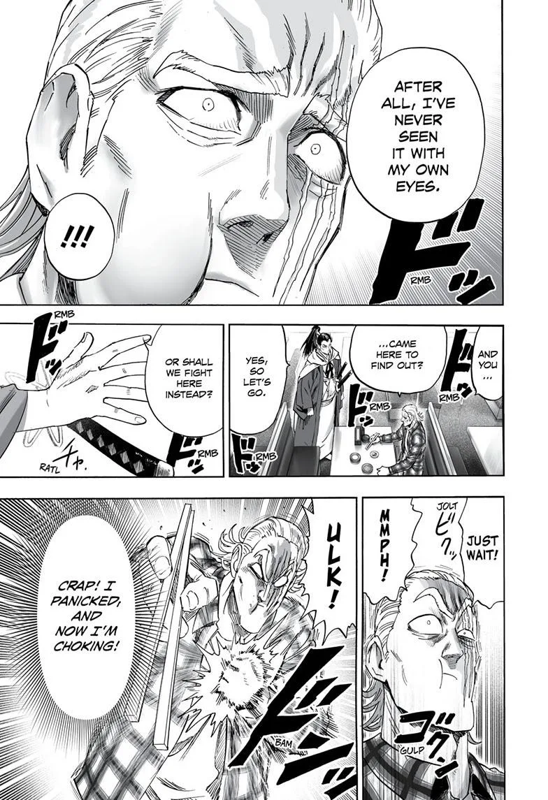 One Punch Man - Chapter 187 (The Butterfly And The Back) - Page 4