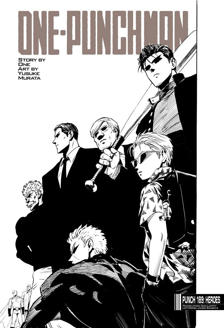 One Punch Man - Chapter 189 (Blade Test) - Page 1