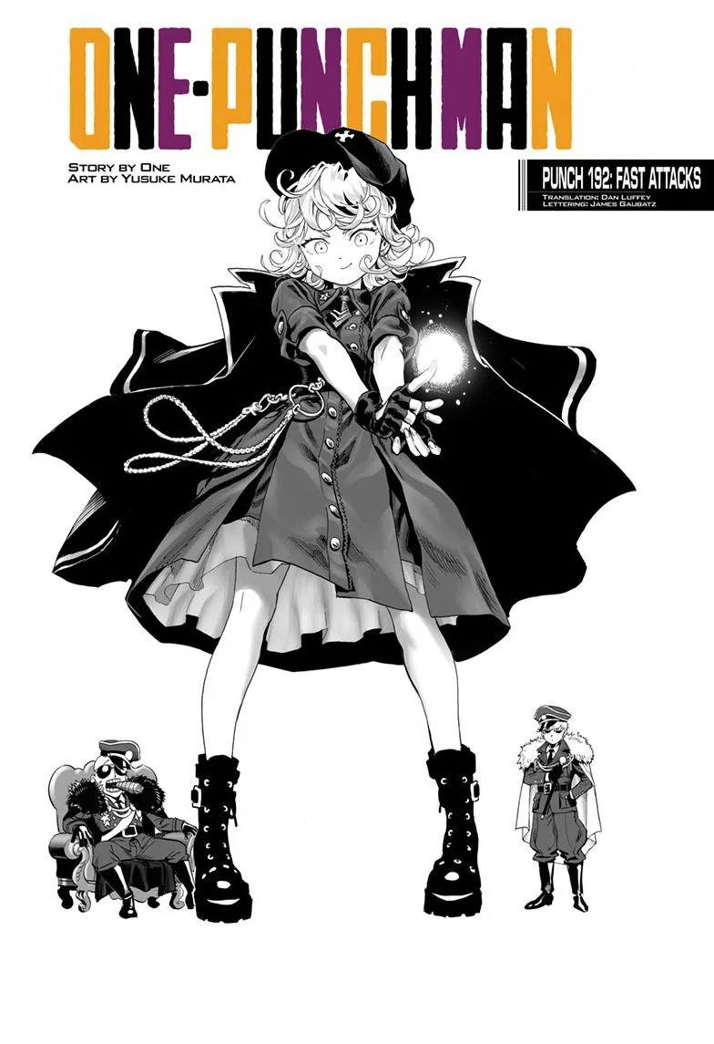 One Punch Man - Chapter 192 (Level Up) - Page 1