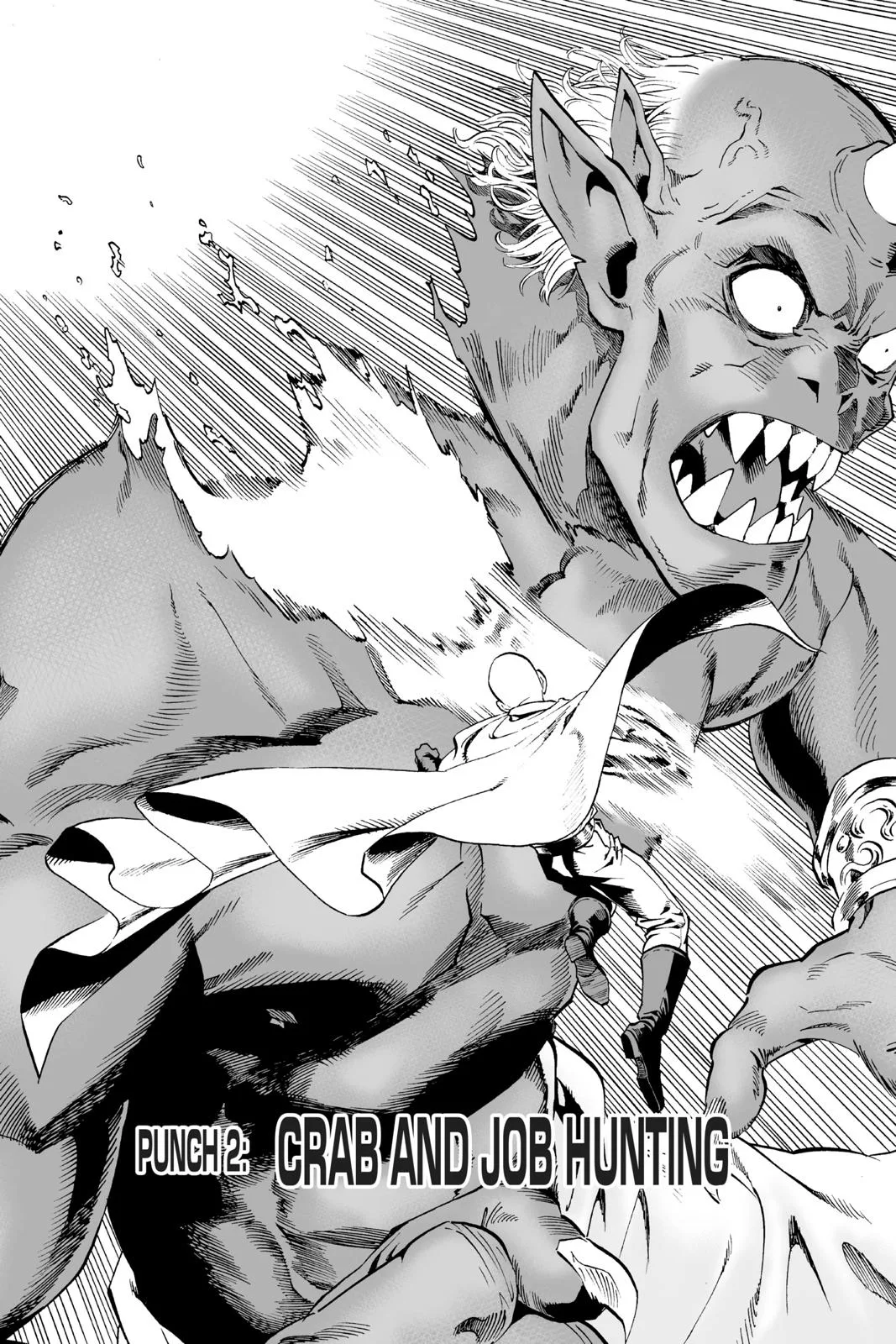 One Punch Man - Chapter 2 (Crab And Job Hunting) - Page 1