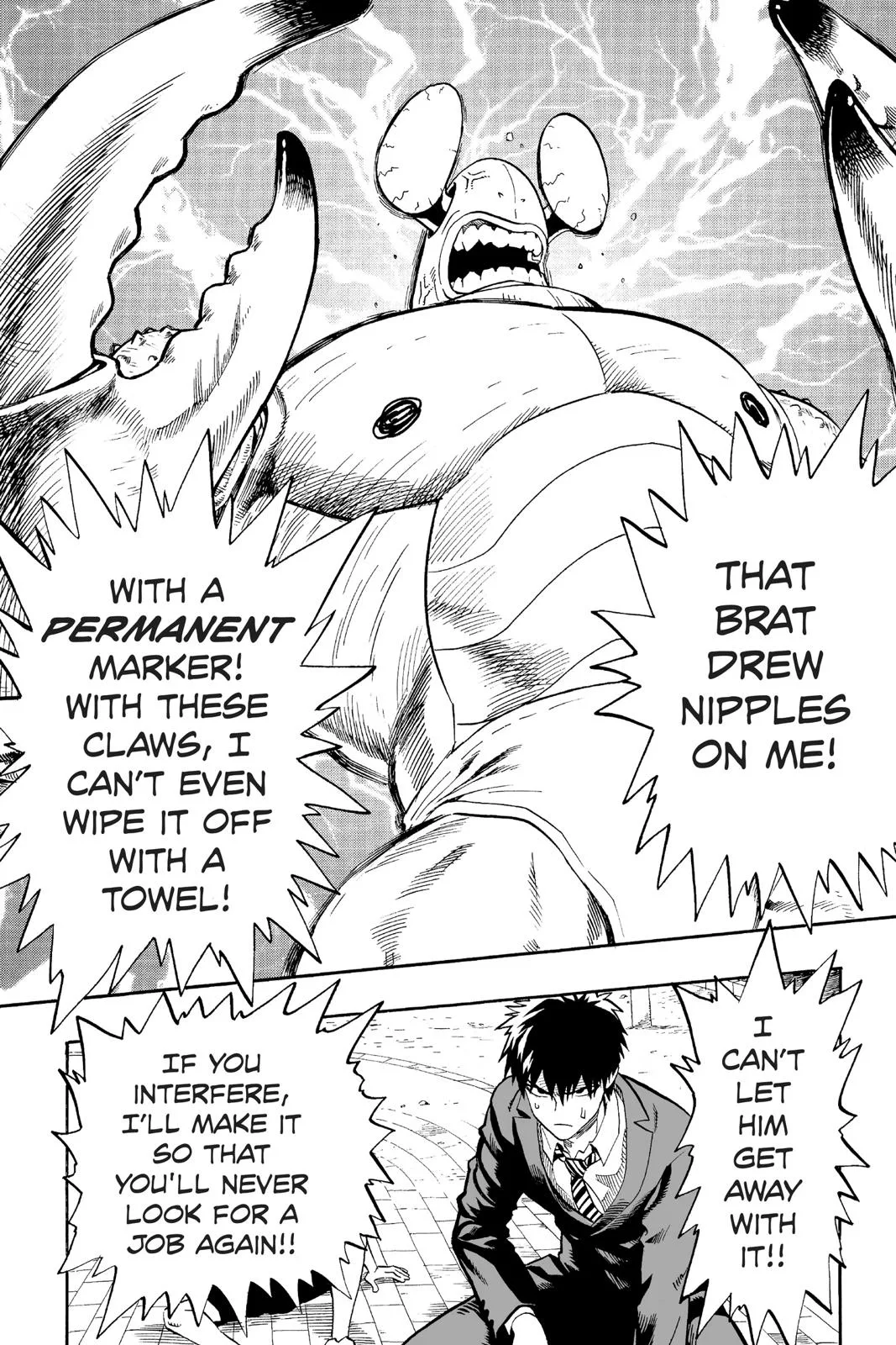 One Punch Man - Chapter 2 (Crab And Job Hunting) - Page 11