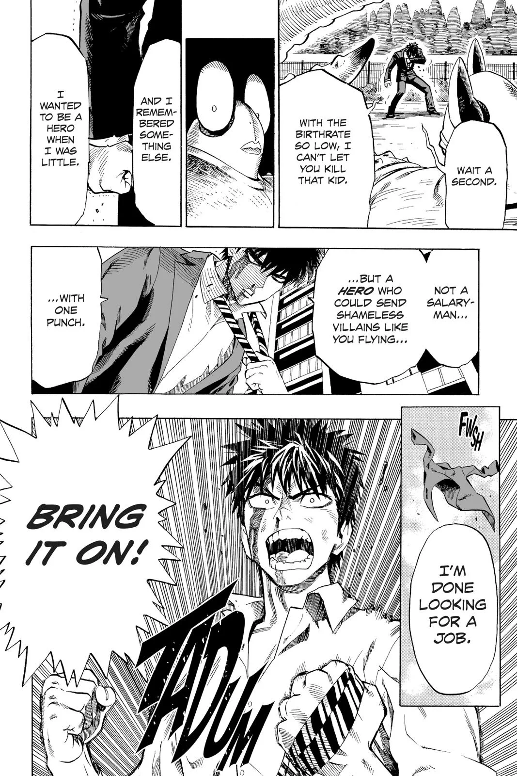 One Punch Man - Chapter 2 (Crab And Job Hunting) - Page 14