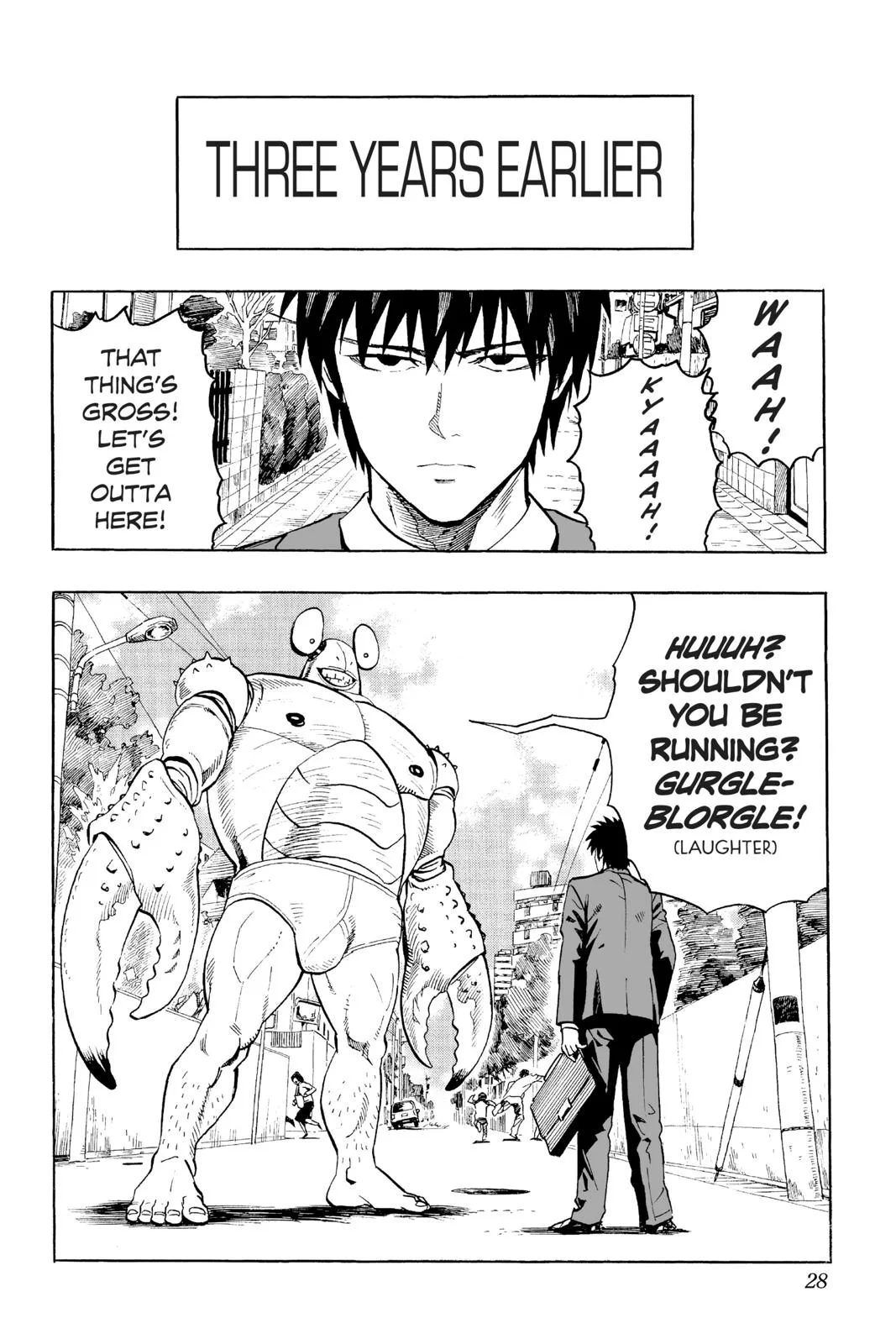 One Punch Man - Chapter 2 (Crab And Job Hunting) - Page 2