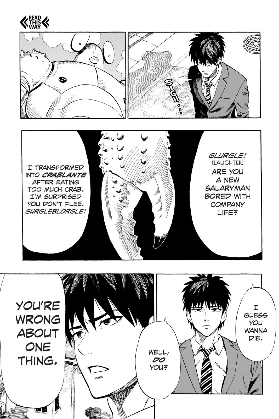 One Punch Man - Chapter 2 (Crab And Job Hunting) - Page 3