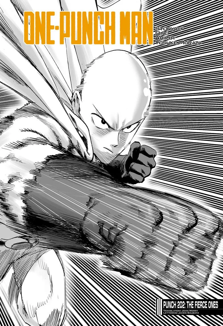 One Punch Man - Chapter 202 (Divine Beasts) - Page 1