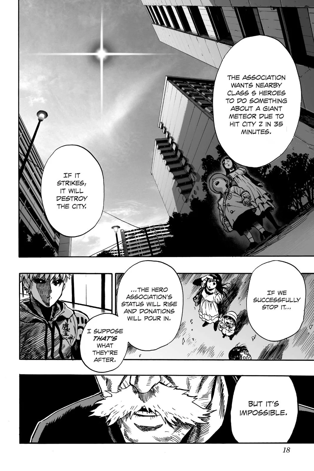 One Punch Man - Chapter 21 (Giant Meteor) - Page 17