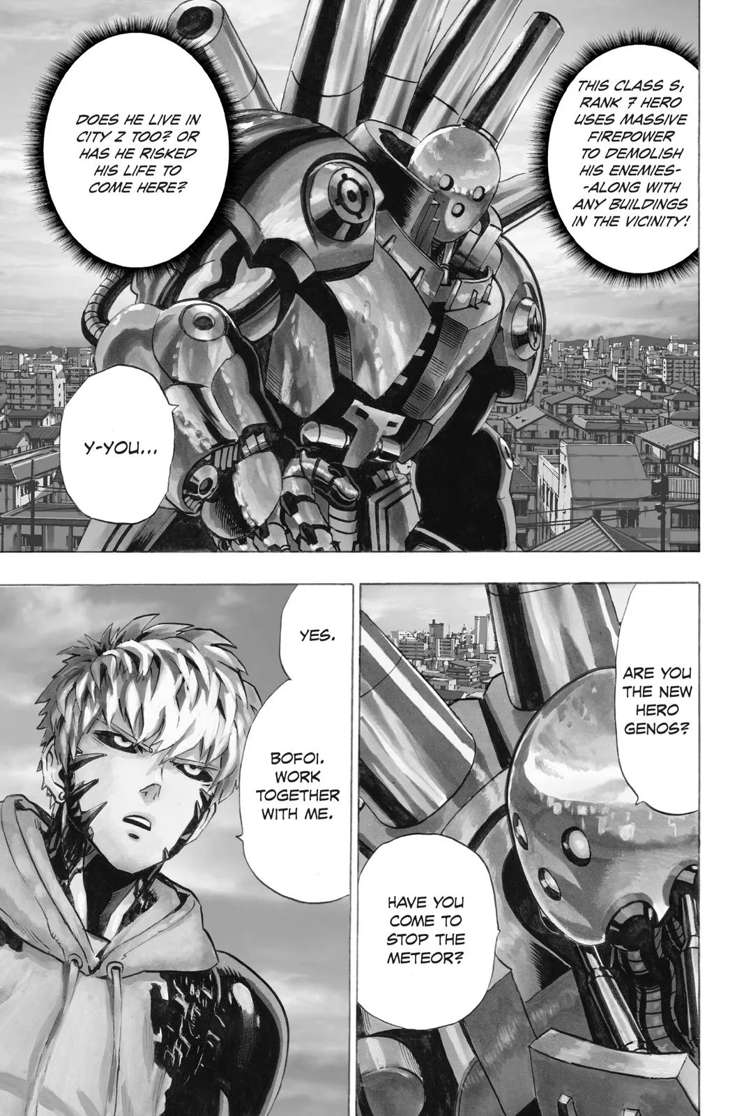 One Punch Man - Chapter 21 (Giant Meteor) - Page 33