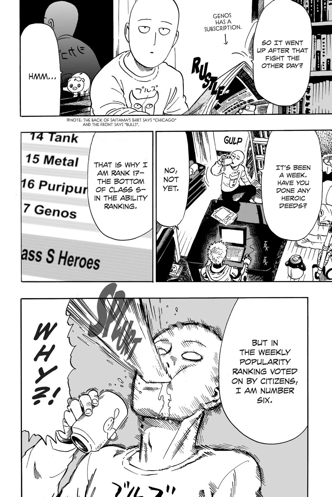 One Punch Man - Chapter 21 (Giant Meteor) - Page 8