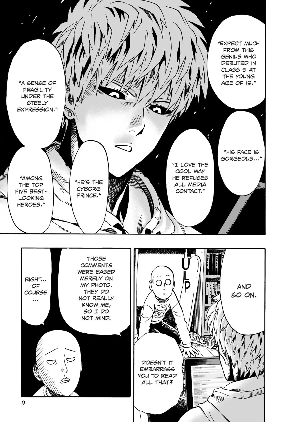 One Punch Man - Chapter 21 (Giant Meteor) - Page 9