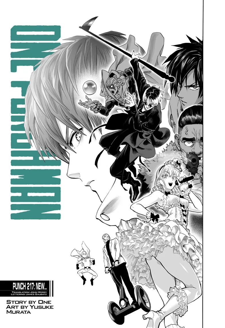 One Punch Man - Chapter 217 (A Stone) - Page 1
