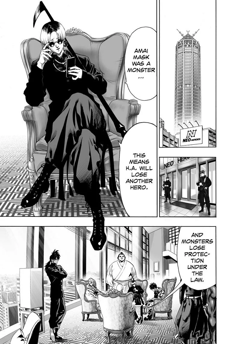 One Punch Man - Chapter 217 (A Stone) - Page 8