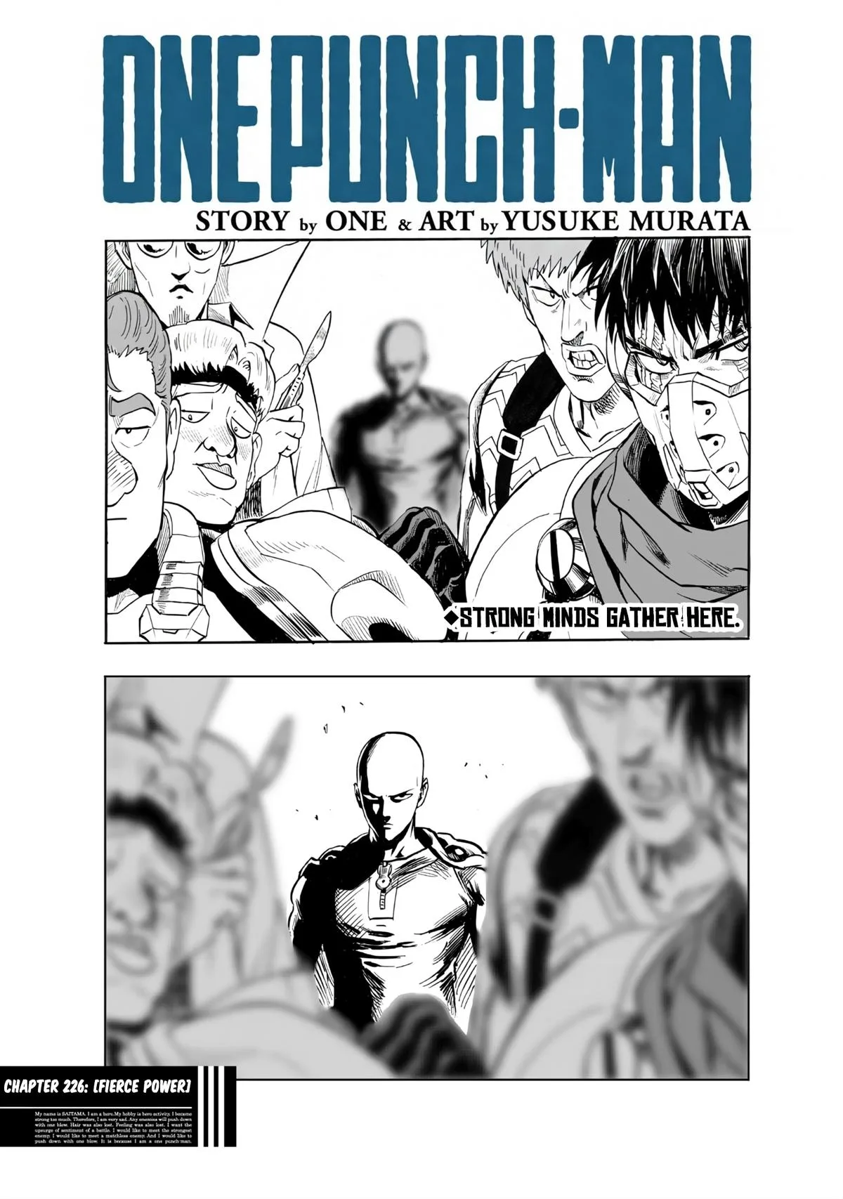 One Punch Man - Chapter 226 (Fury) - Page 1