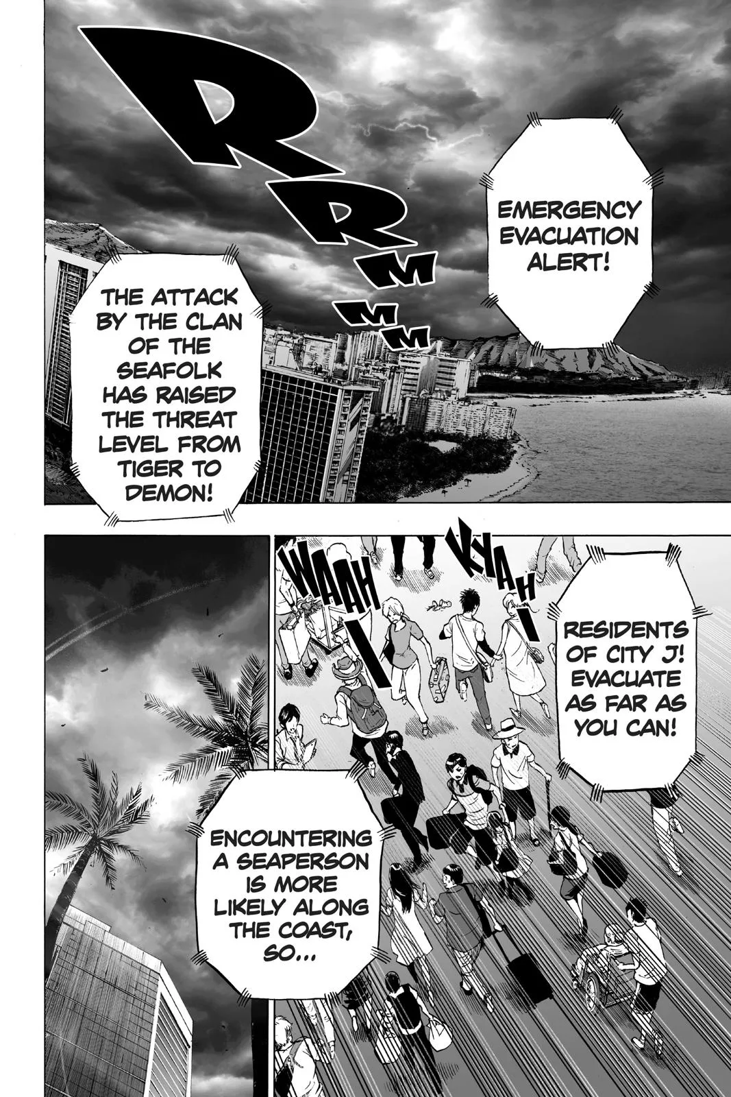 One Punch Man - Chapter 24 (Deep Sea King) - Page 2
