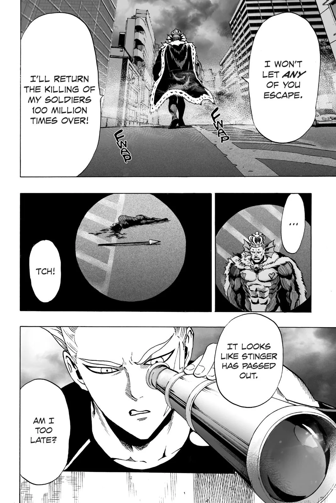 One Punch Man - Chapter 24 (Deep Sea King) - Page 4