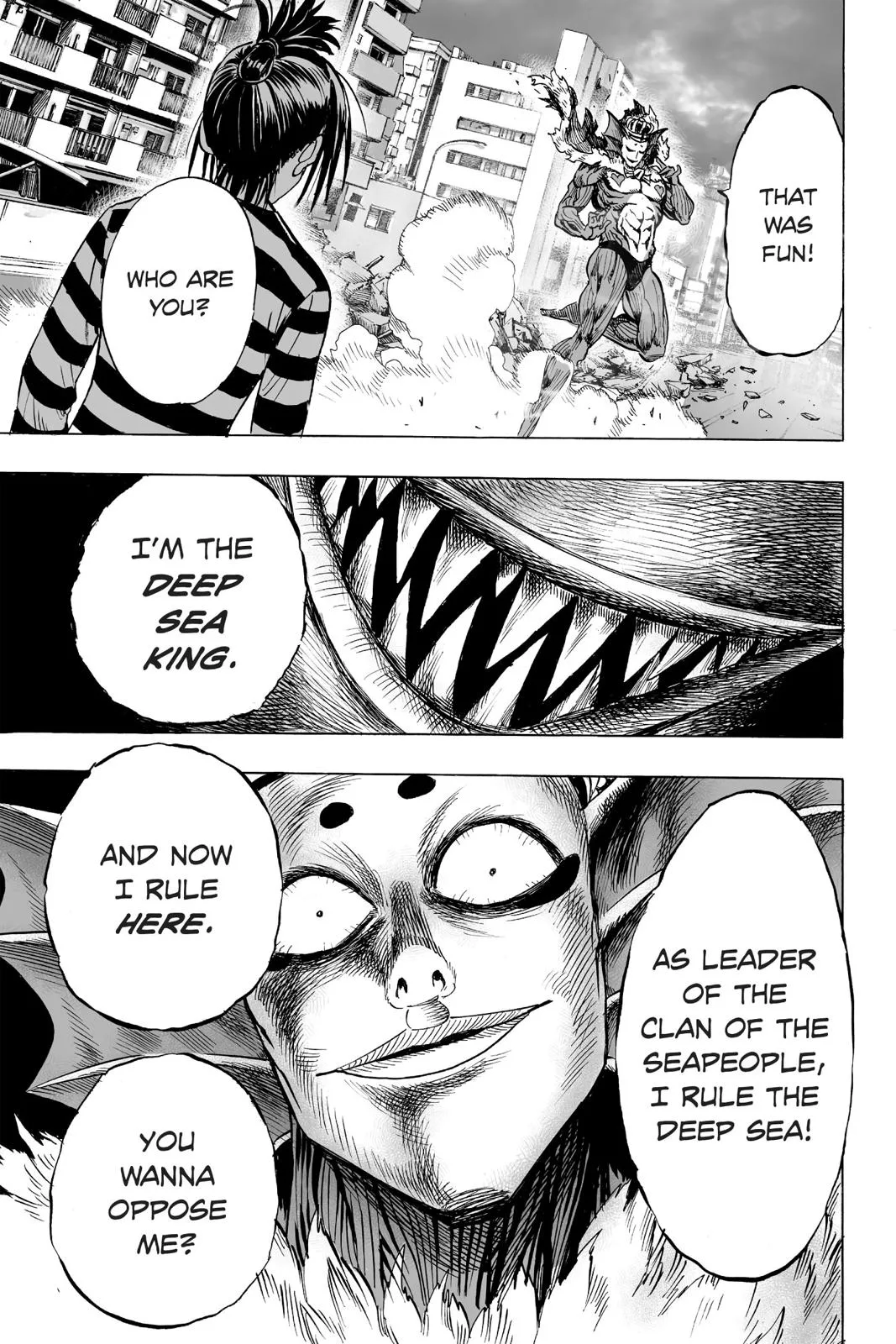 One Punch Man - Chapter 25 (Deep Sea King 2) - Page 31