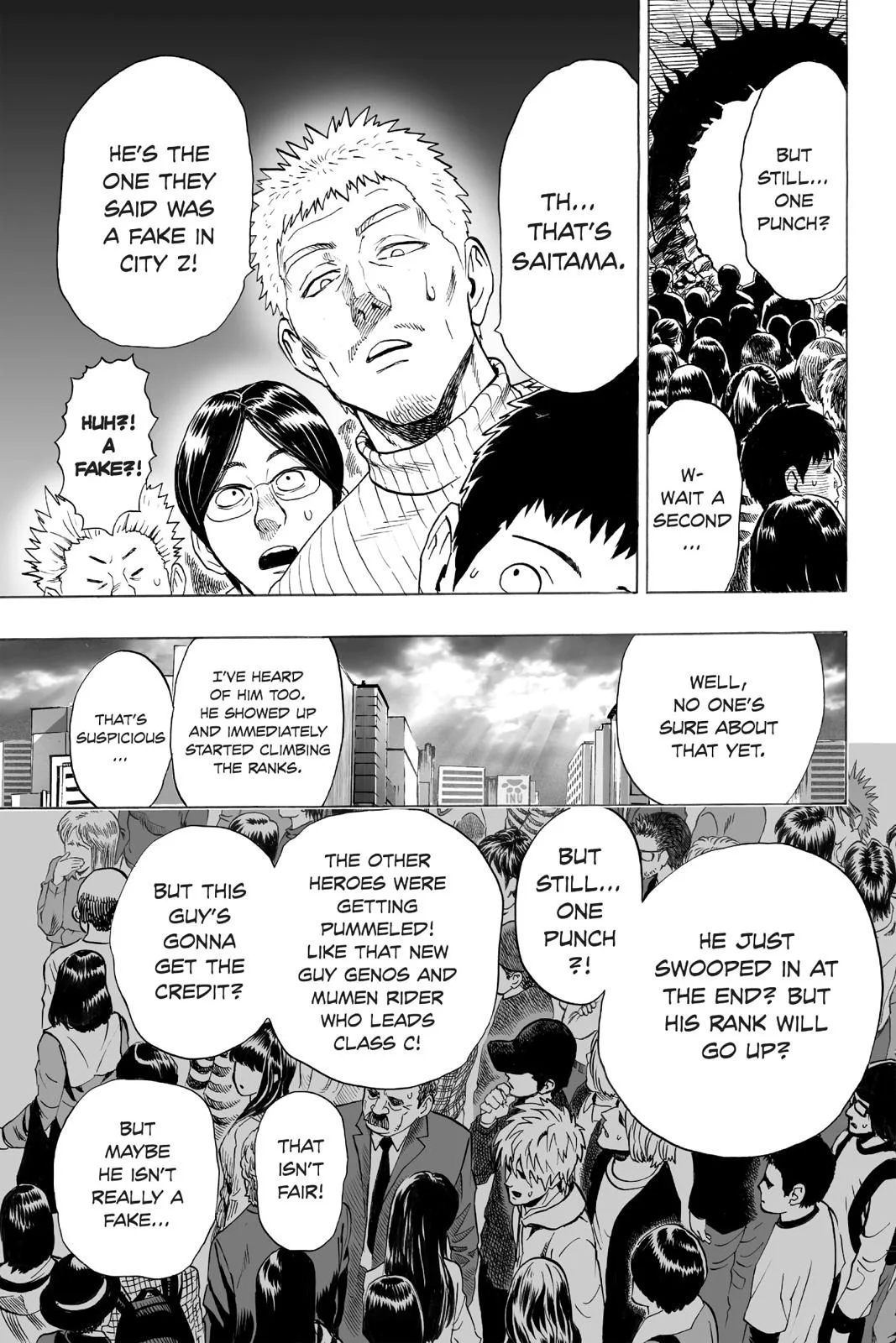 One Punch Man - Chapter 28 (Since It S Raining) - Page 14
