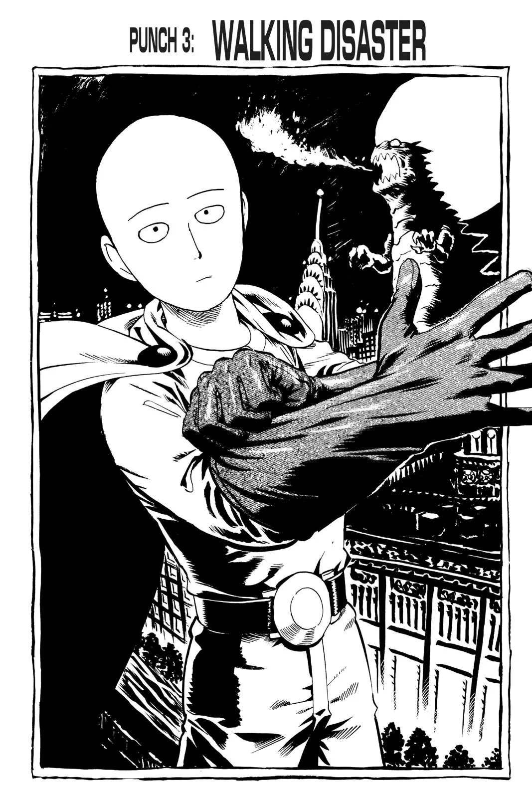 One Punch Man - Chapter 3 (A Dangerous Being) - Page 1