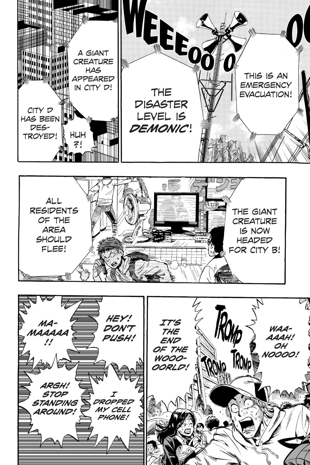 One Punch Man - Chapter 3 (A Dangerous Being) - Page 10