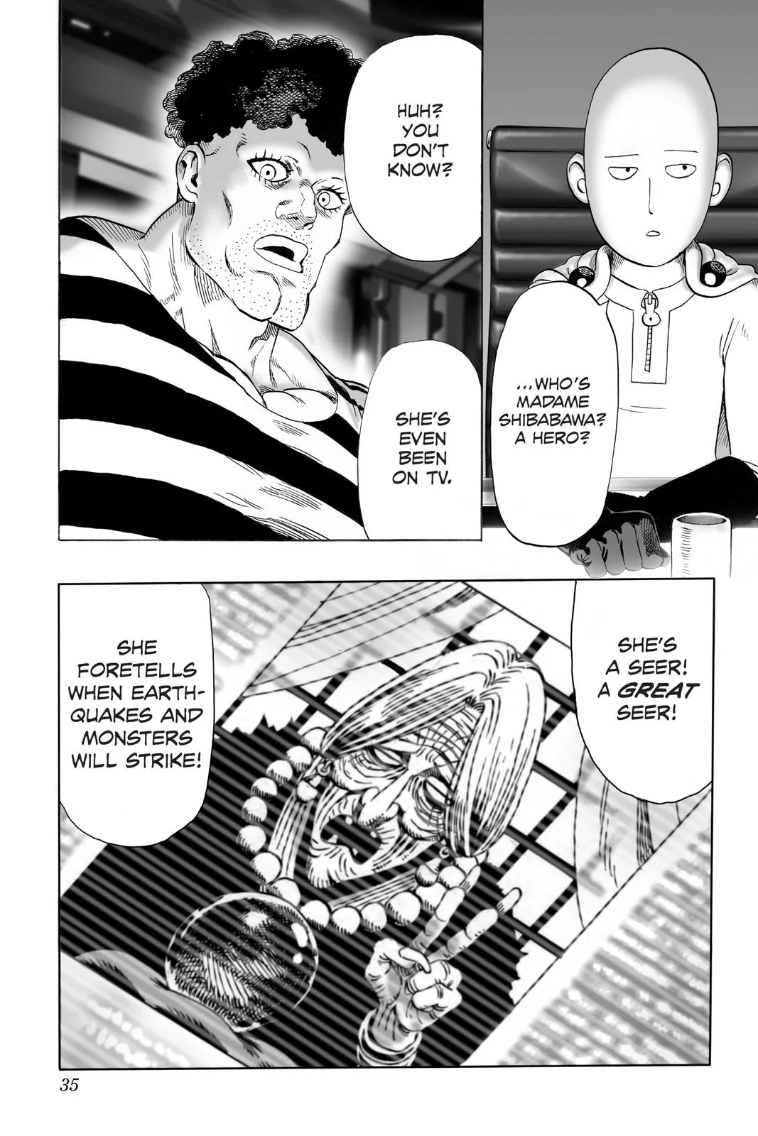 One Punch Man - Chapter 31 (Great Prophecy) - Page 8