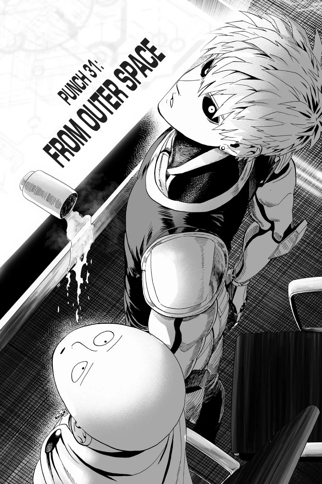 One Punch Man - Chapter 32 (From Space) - Page 1