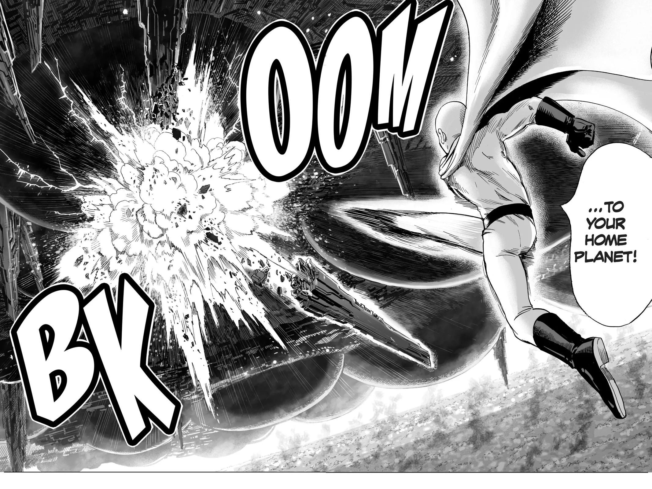 One Punch Man - Chapter 32 (From Space) - Page 21