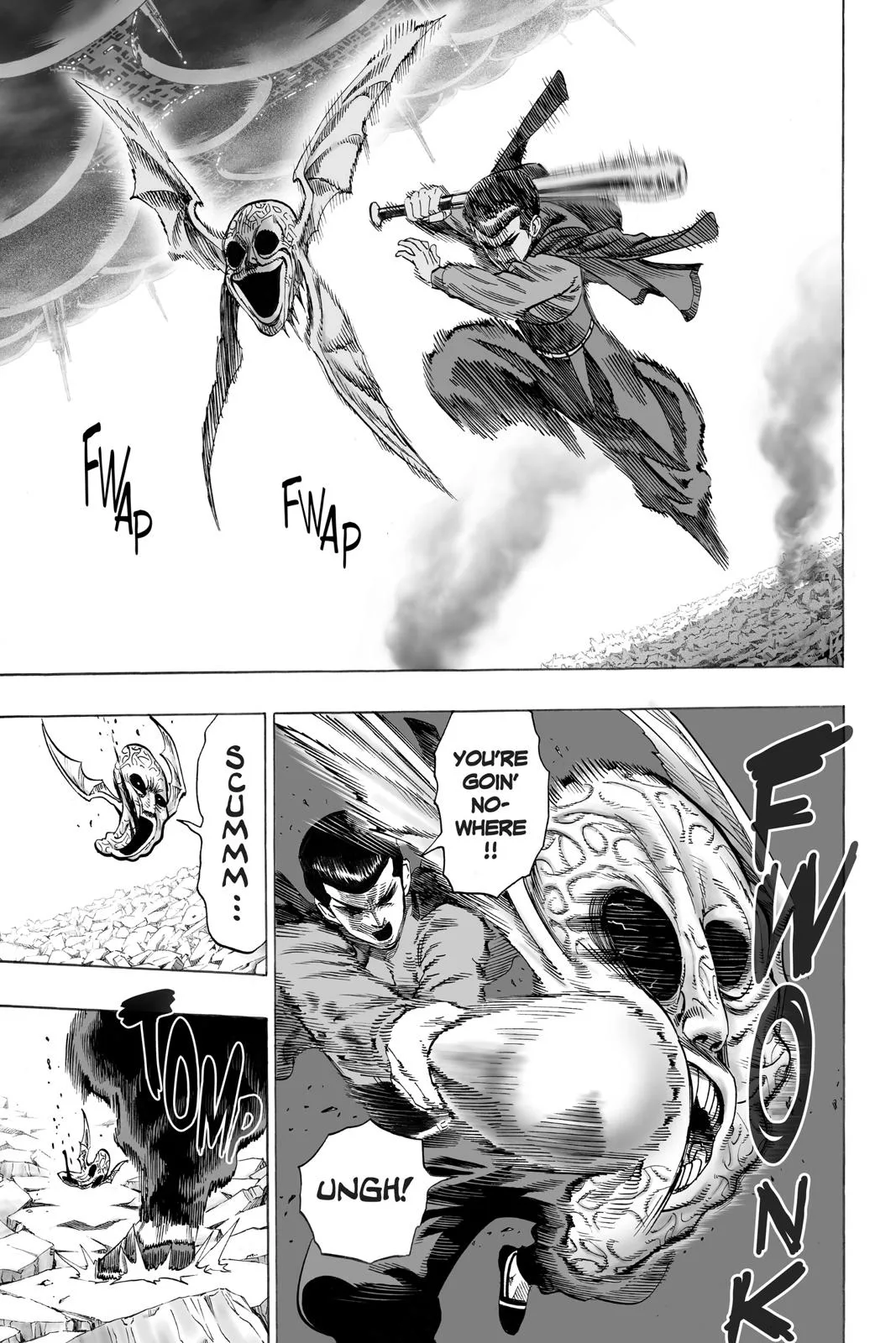 One Punch Man - Chapter 32 (From Space) - Page 57