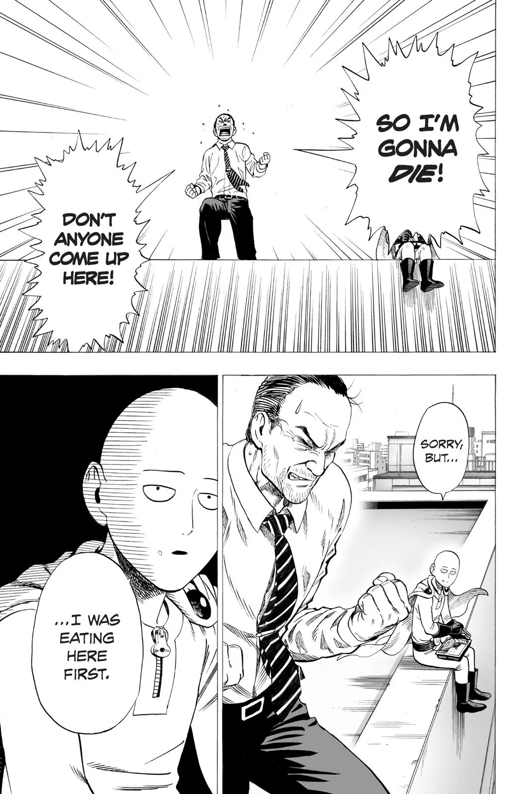 One Punch Man - Chapter 34.5 (Salmon Volume 6 Extras) - Page 3