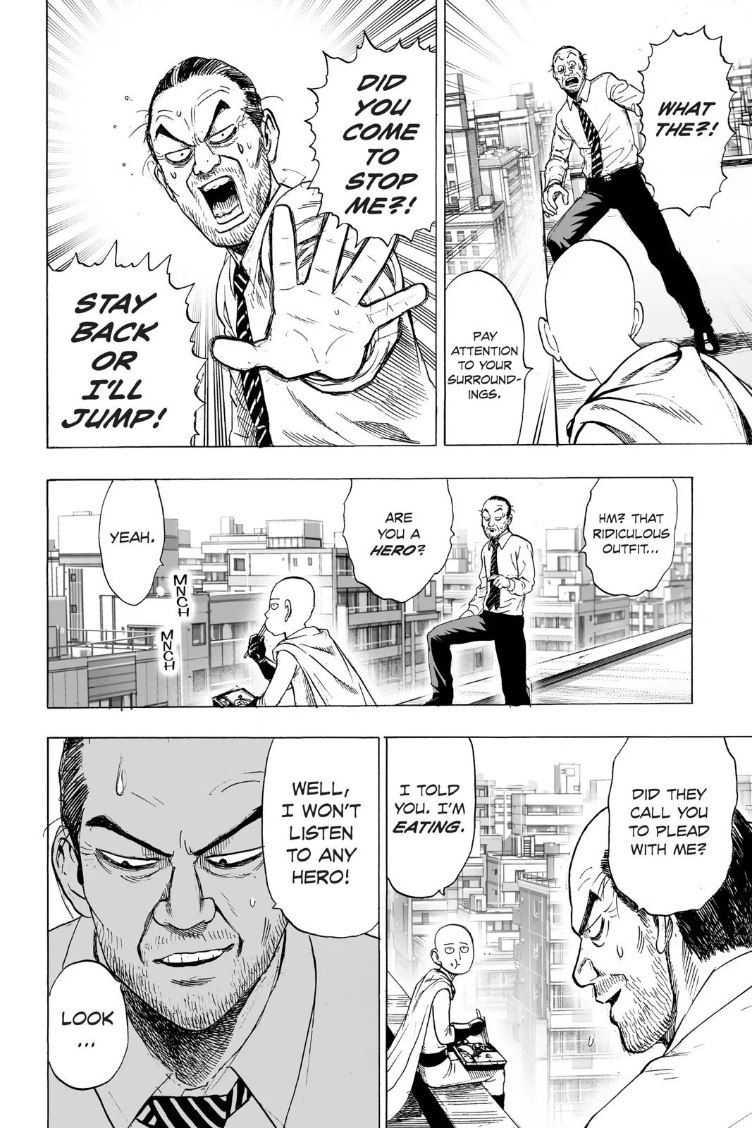 One Punch Man - Chapter 34.5 (Salmon Volume 6 Extras) - Page 4