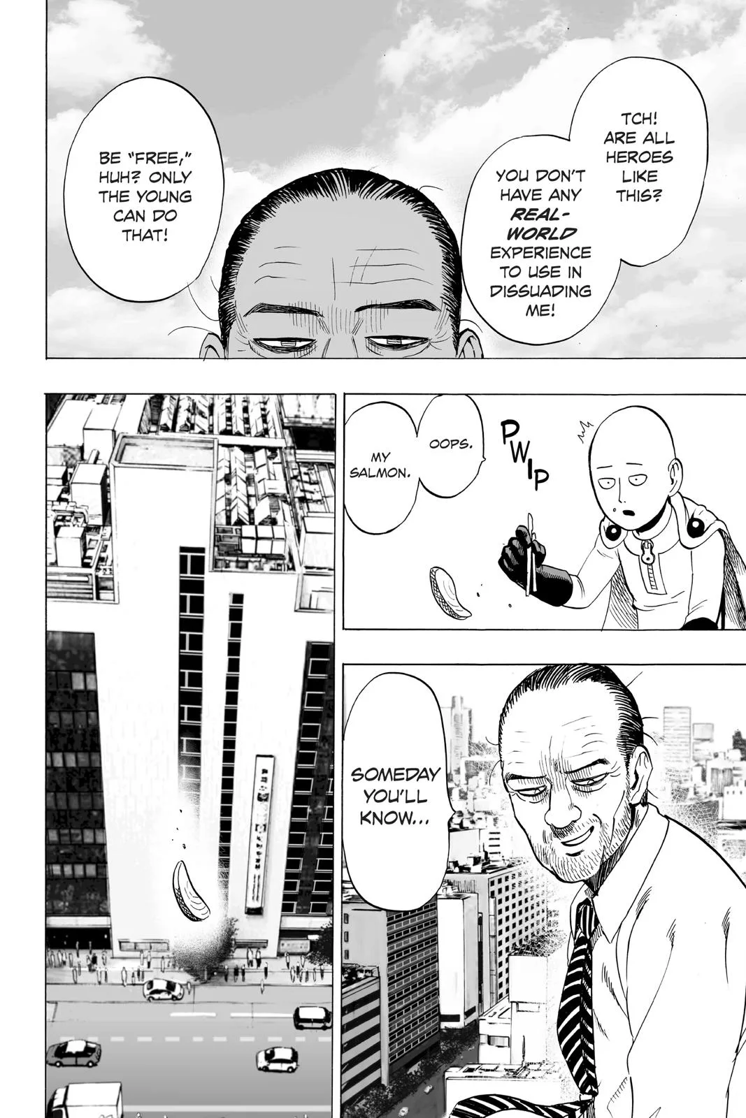One Punch Man - Chapter 34.5 (Salmon Volume 6 Extras) - Page 8