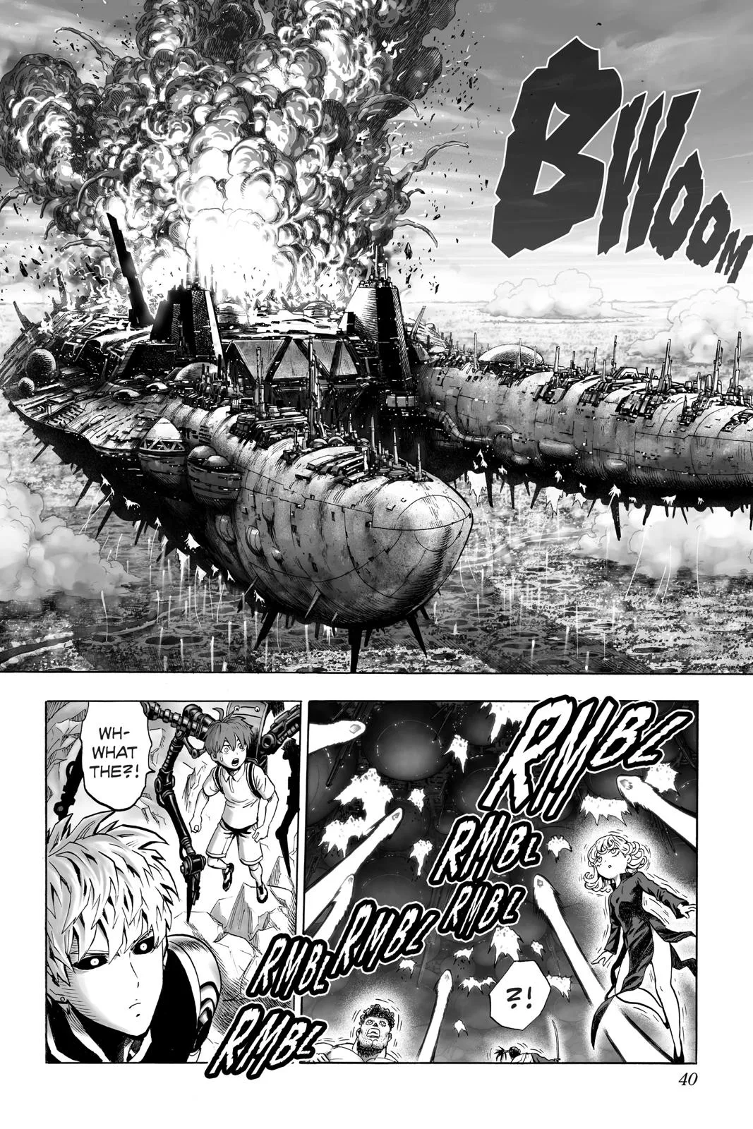 One Punch Man - Chapter 35 (The Fight) - Page 36