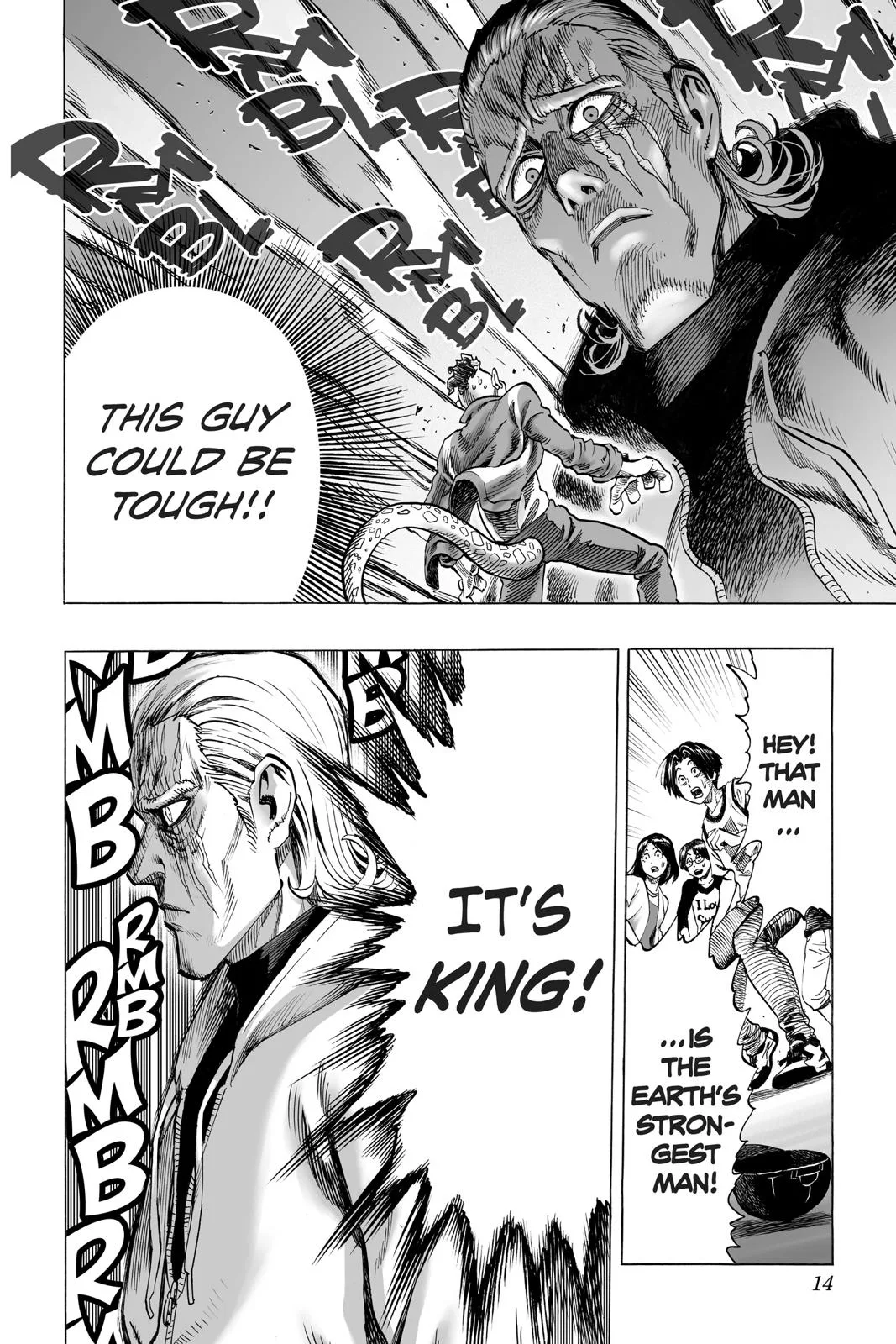 One Punch Man - Chapter 38 (King) - Page 12