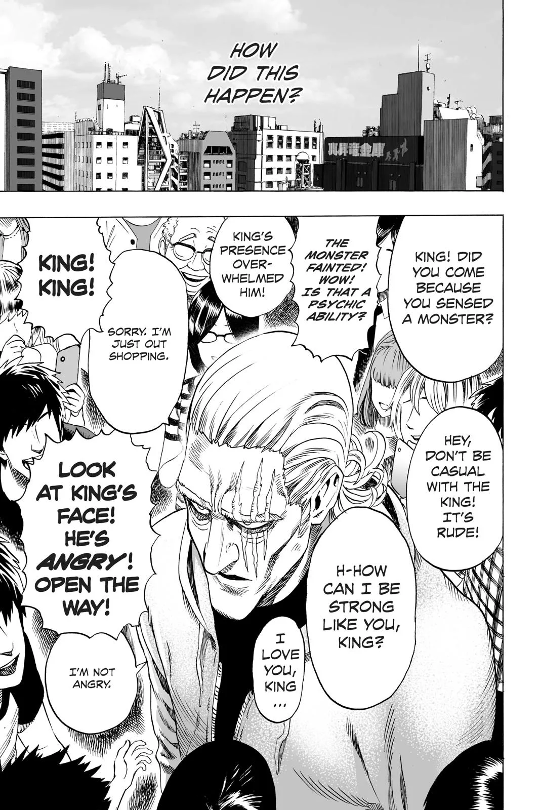 One Punch Man - Chapter 38 (King) - Page 15