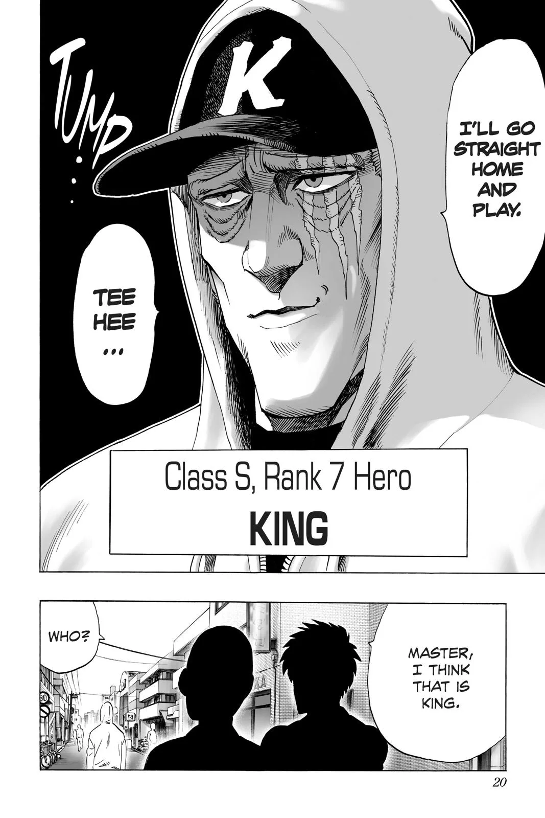 One Punch Man - Chapter 38 (King) - Page 18