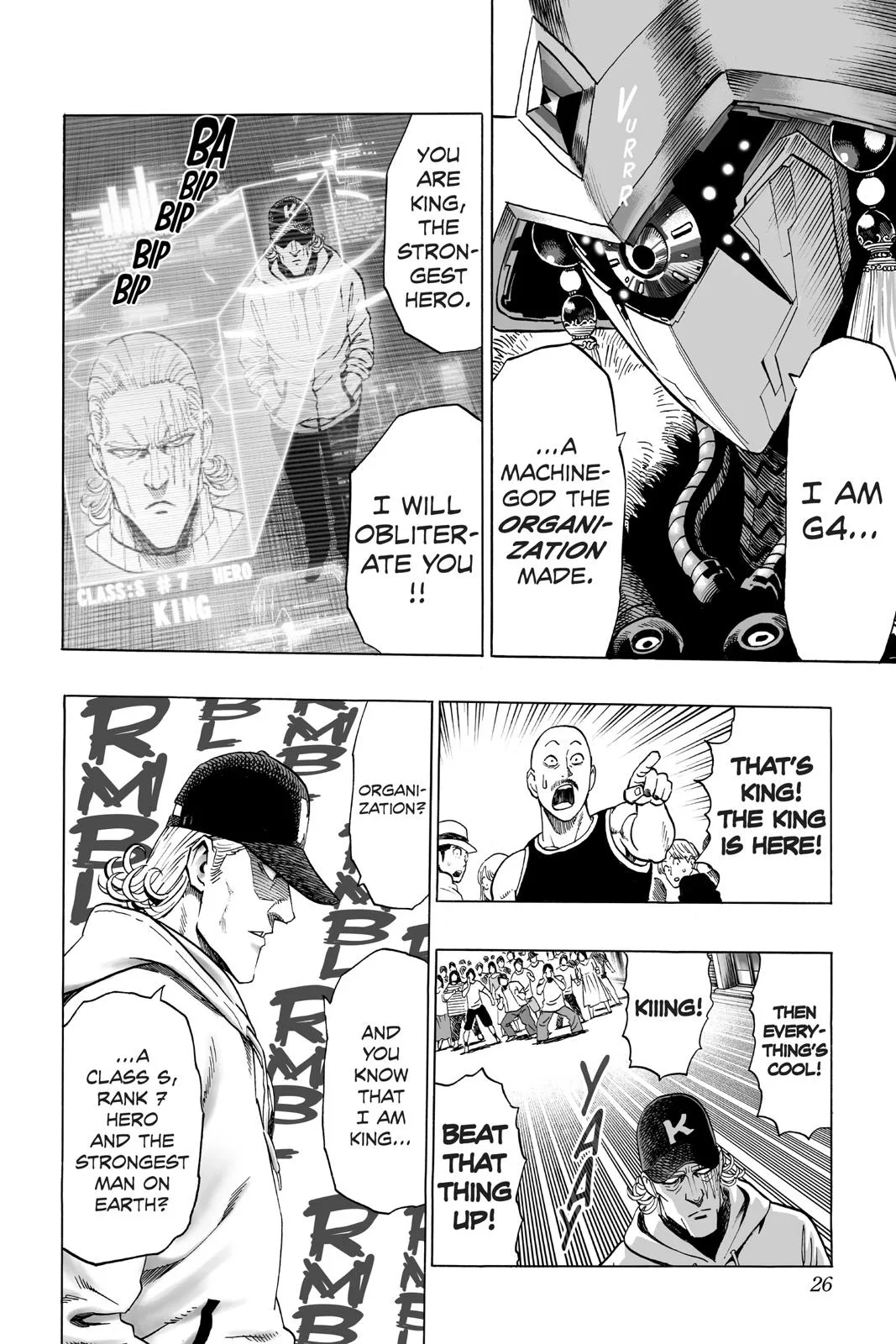 One Punch Man - Chapter 38 (King) - Page 23