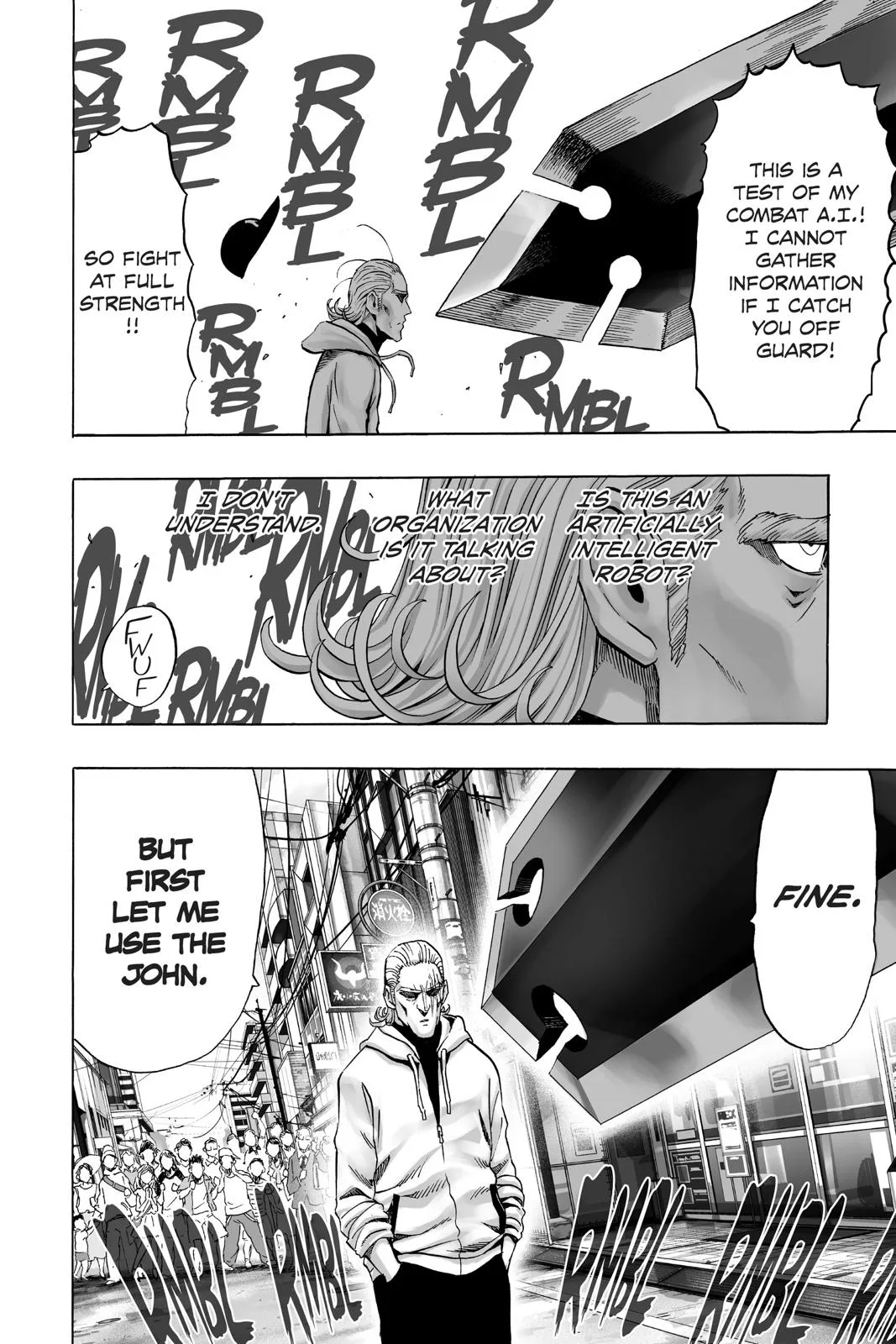 One Punch Man - Chapter 38 (King) - Page 25